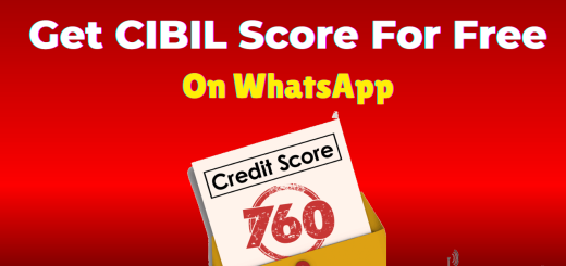 How To Get CIBIL Score On WhatsApp