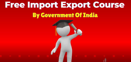 Import Export Course By Government Of India (Free)