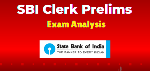 SBI Clerk Prelims Exam Analysis